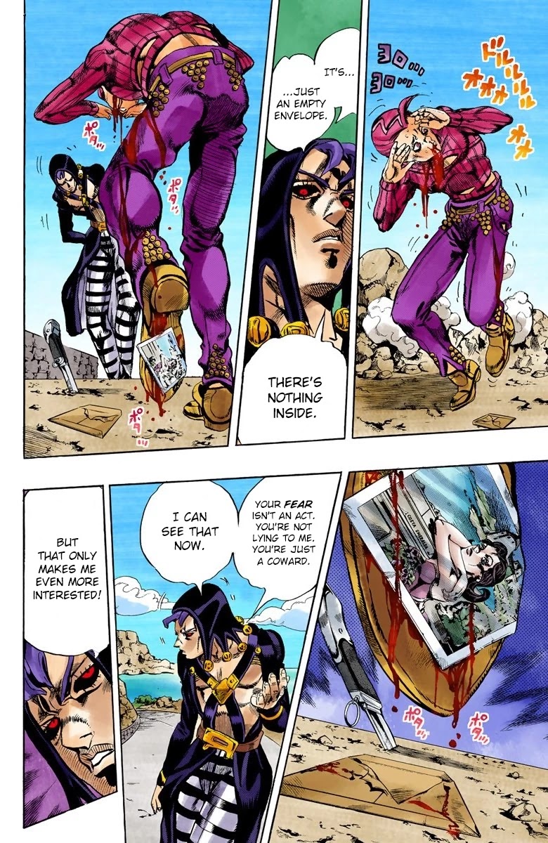 JoJo's Bizarre Adventure Part 5 - Vento Aureo (Official Colored) chapter 104 page 15