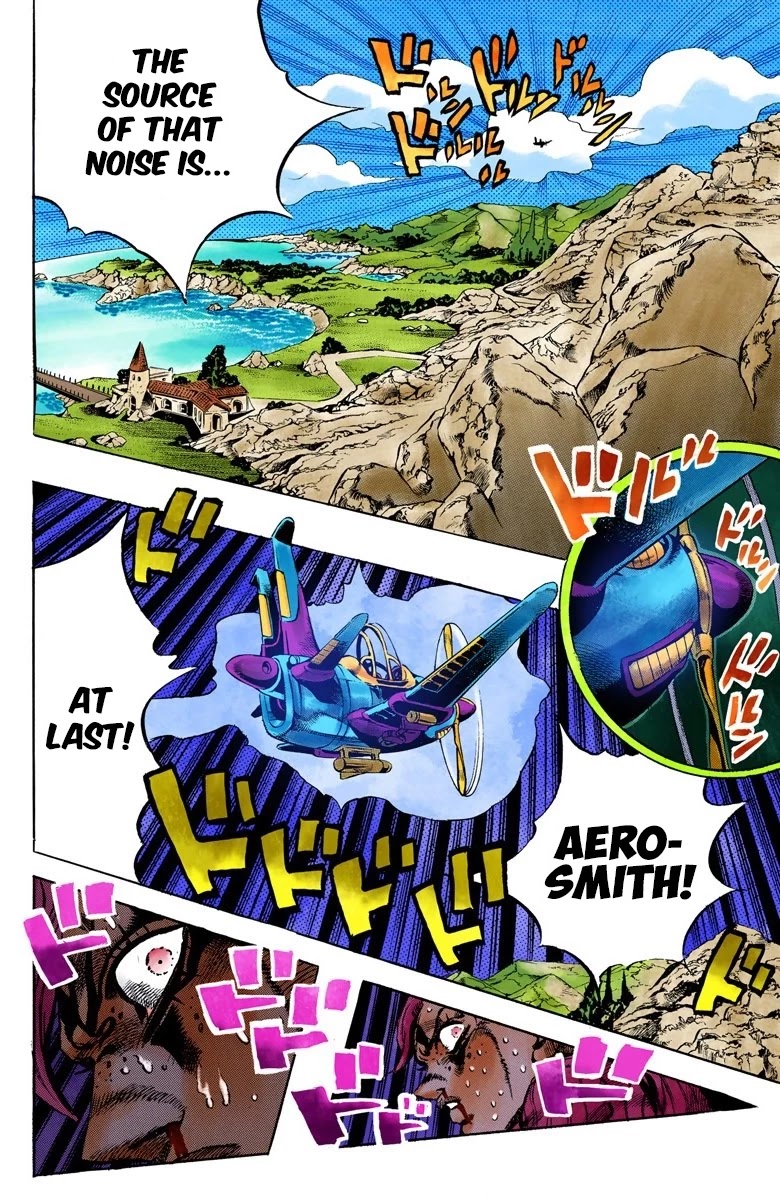 JoJo's Bizarre Adventure Part 5 - Vento Aureo (Official Colored) chapter 104 page 17