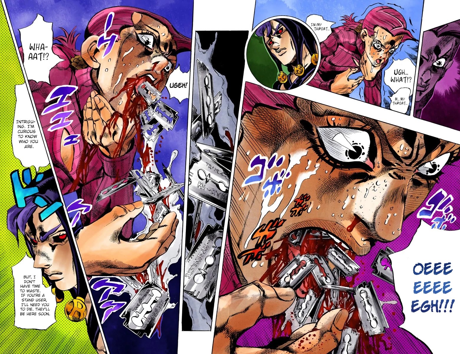 JoJo's Bizarre Adventure Part 5 - Vento Aureo (Official Colored) chapter 104 page 19