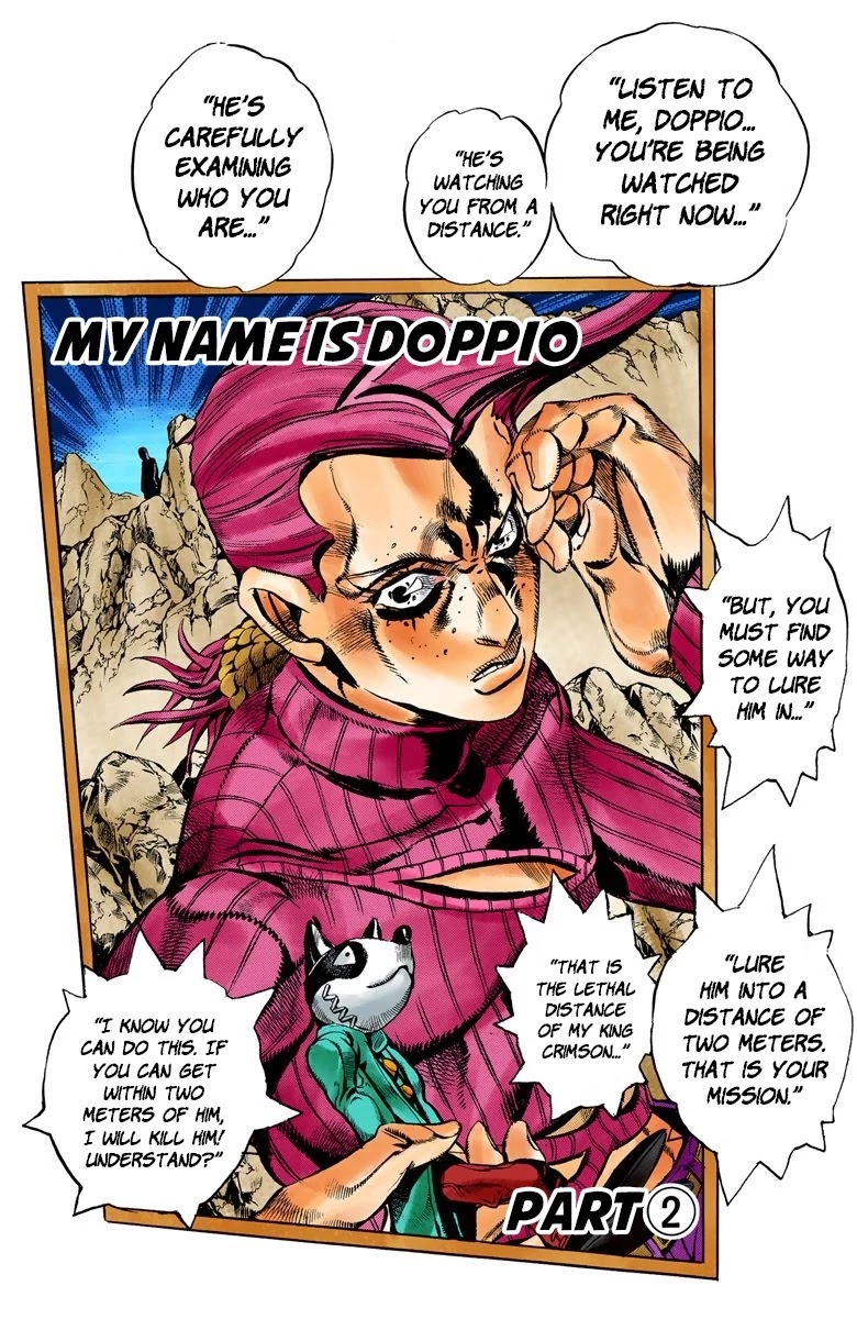 JoJo's Bizarre Adventure Part 5 - Vento Aureo (Official Colored) chapter 104 page 2