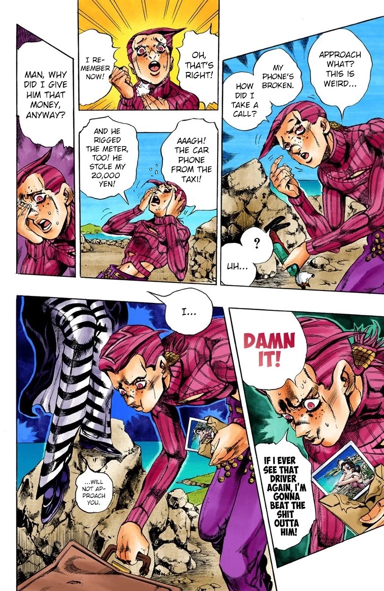 JoJo's Bizarre Adventure Part 5 - Vento Aureo (Official Colored) chapter 104 page 5