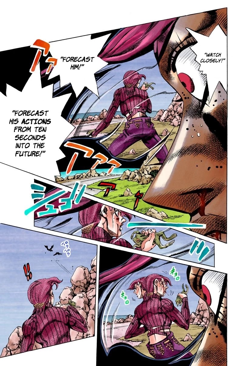 JoJo's Bizarre Adventure Part 5 - Vento Aureo (Official Colored) chapter 105 page 13