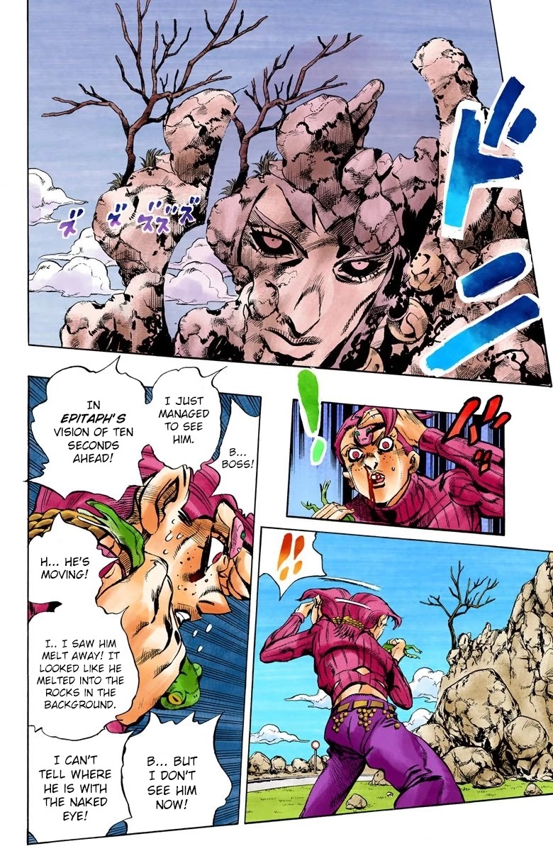 JoJo's Bizarre Adventure Part 5 - Vento Aureo (Official Colored) chapter 105 page 16