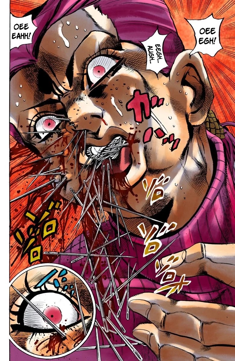 JoJo's Bizarre Adventure Part 5 - Vento Aureo (Official Colored) chapter 105 page 6