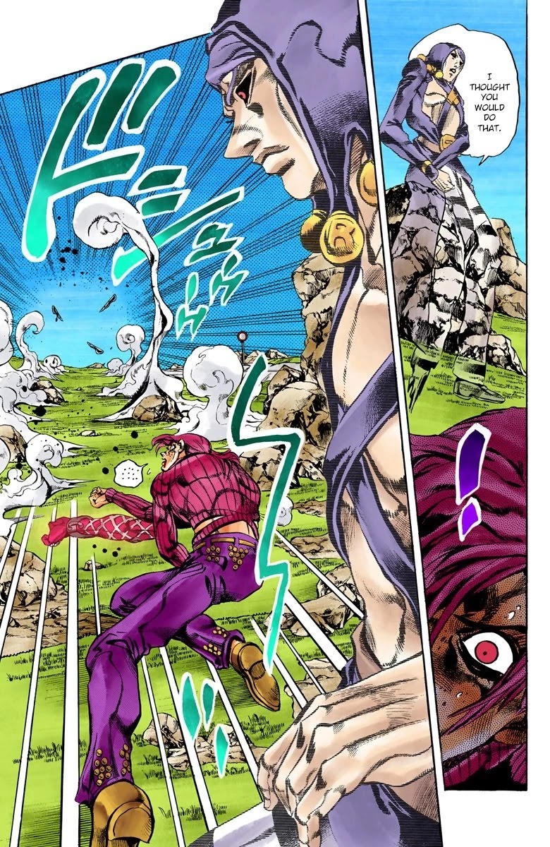 JoJo's Bizarre Adventure Part 5 - Vento Aureo (Official Colored) chapter 108 page 10