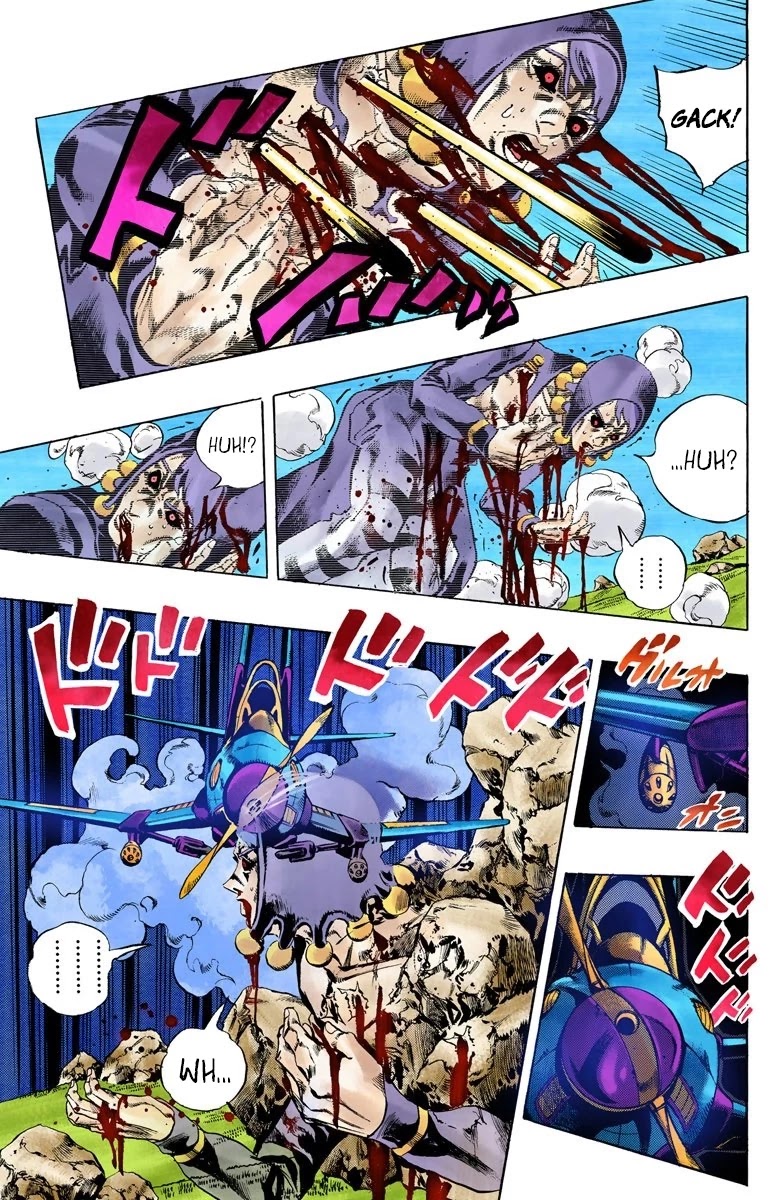 JoJo's Bizarre Adventure Part 5 - Vento Aureo (Official Colored) chapter 108 page 15