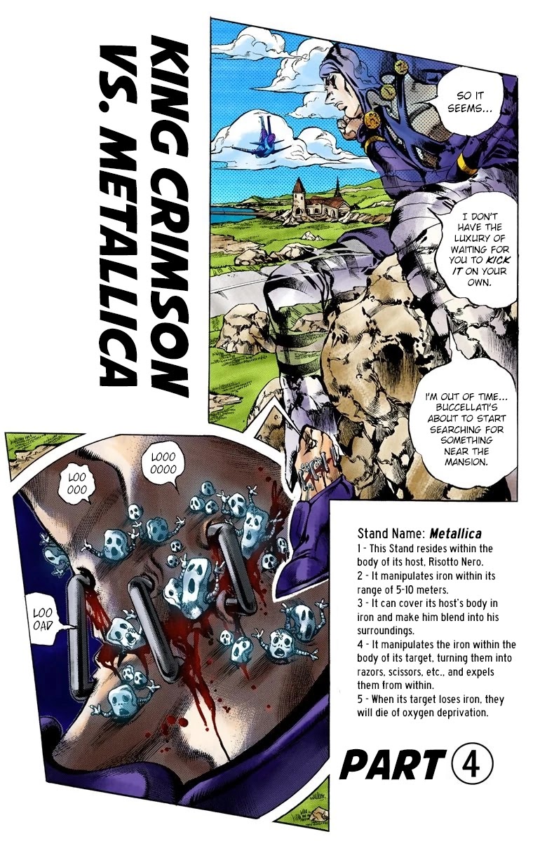 JoJo's Bizarre Adventure Part 5 - Vento Aureo (Official Colored) chapter 108 page 2