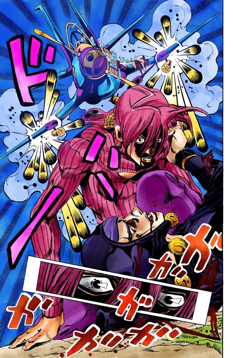 JoJo's Bizarre Adventure Part 5 - Vento Aureo (Official Colored) chapter 109 page 11