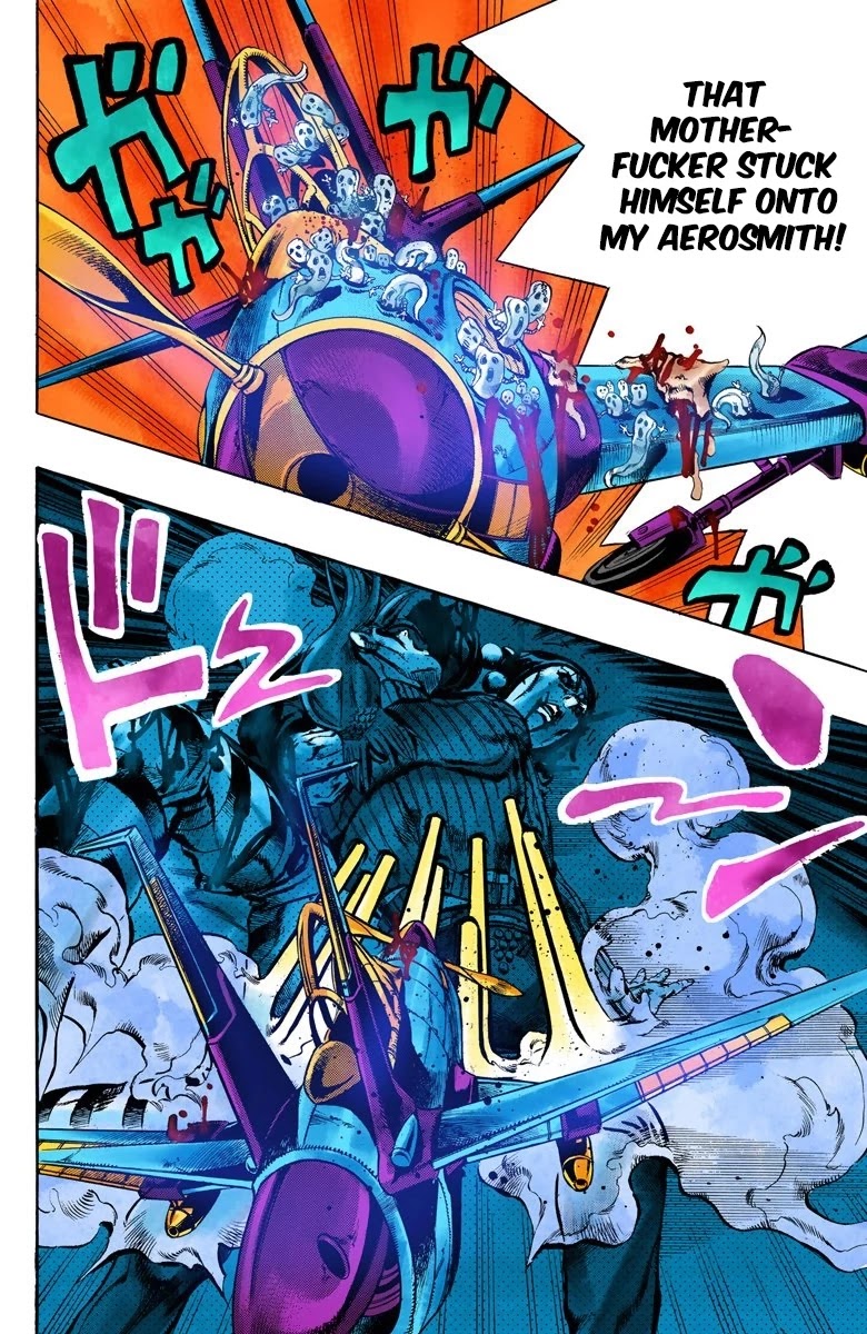 JoJo's Bizarre Adventure Part 5 - Vento Aureo (Official Colored) chapter 109 page 12