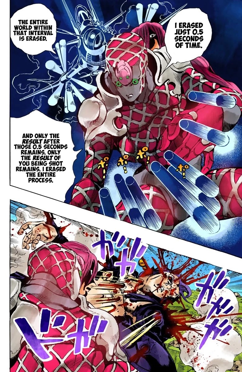 JoJo's Bizarre Adventure Part 5 - Vento Aureo (Official Colored) chapter 109 page 14
