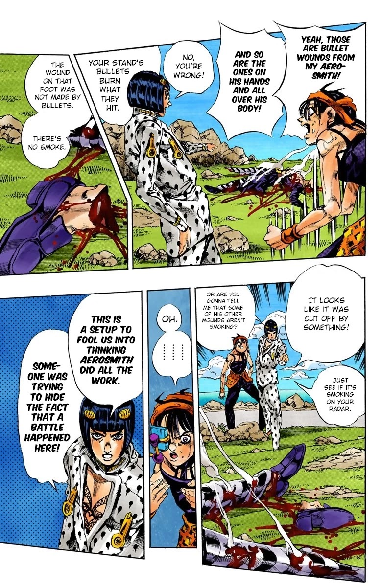 JoJo's Bizarre Adventure Part 5 - Vento Aureo (Official Colored) chapter 109 page 19
