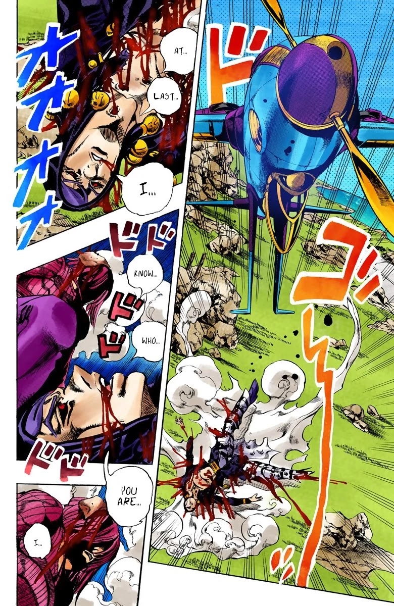 JoJo's Bizarre Adventure Part 5 - Vento Aureo (Official Colored) chapter 109 page 6