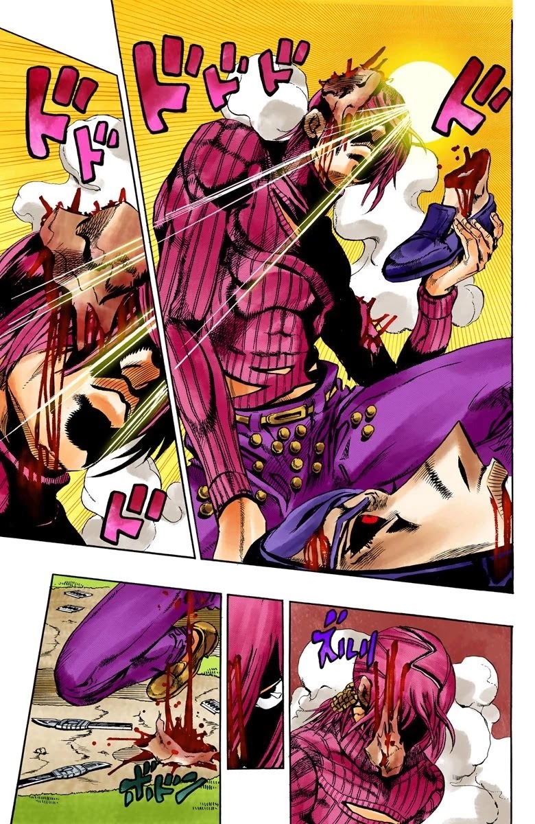 JoJo's Bizarre Adventure Part 5 - Vento Aureo (Official Colored) chapter 109 page 7