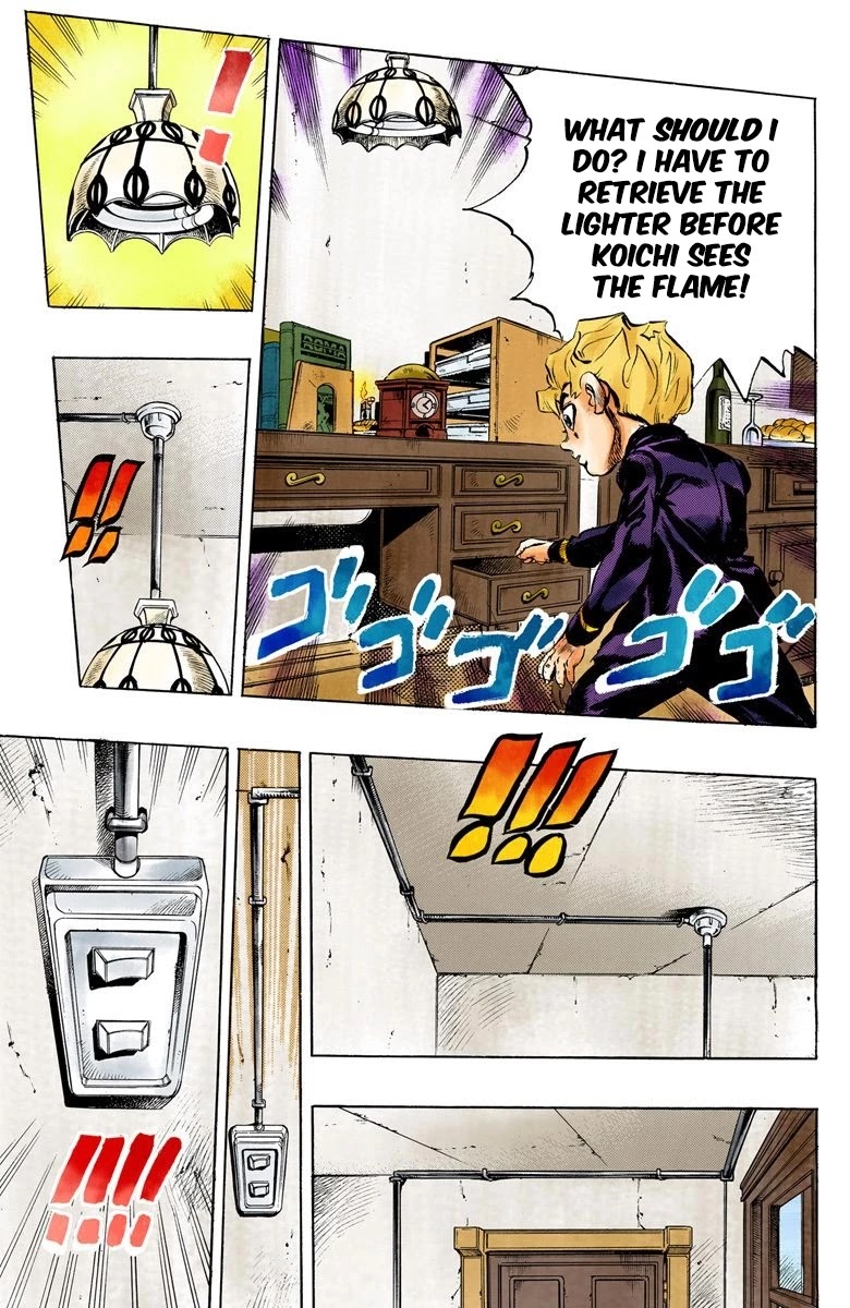 JoJo's Bizarre Adventure Part 5 - Vento Aureo (Official Colored) chapter 11 page 12