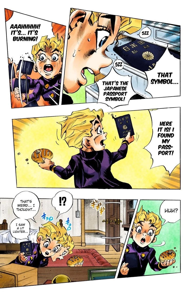 JoJo's Bizarre Adventure Part 5 - Vento Aureo (Official Colored) chapter 11 page 18