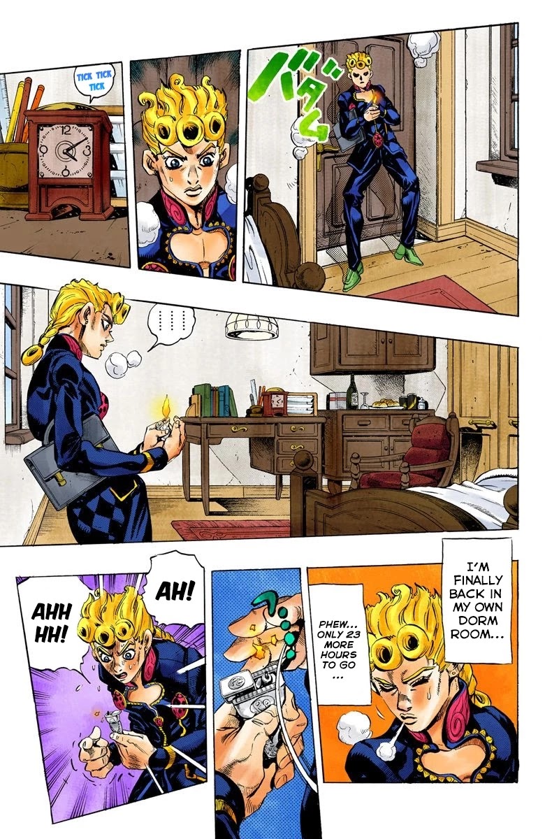 JoJo's Bizarre Adventure Part 5 - Vento Aureo (Official Colored) chapter 11 page 4