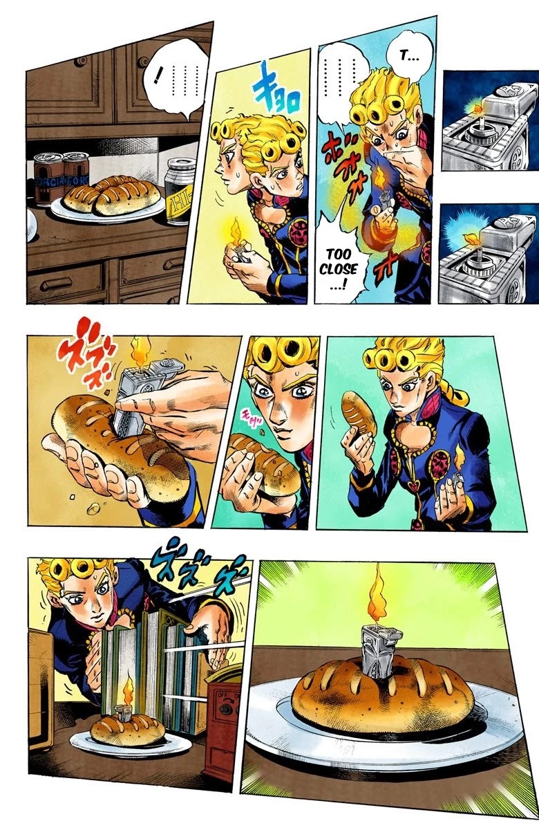 JoJo's Bizarre Adventure Part 5 - Vento Aureo (Official Colored) chapter 11 page 5