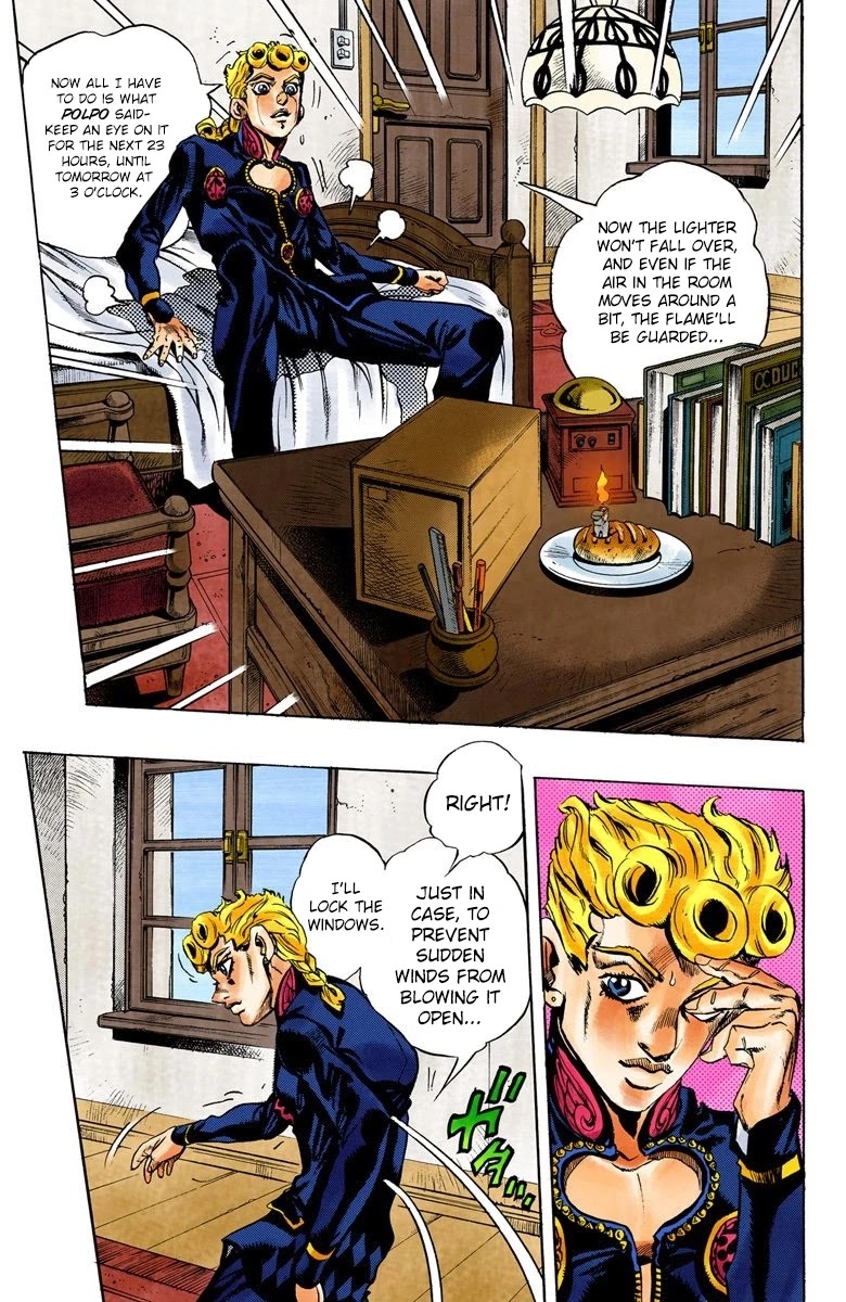 JoJo's Bizarre Adventure Part 5 - Vento Aureo (Official Colored) chapter 11 page 6