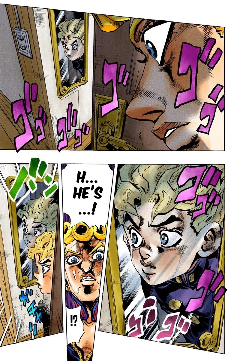 JoJo's Bizarre Adventure Part 5 - Vento Aureo (Official Colored) chapter 11 page 8