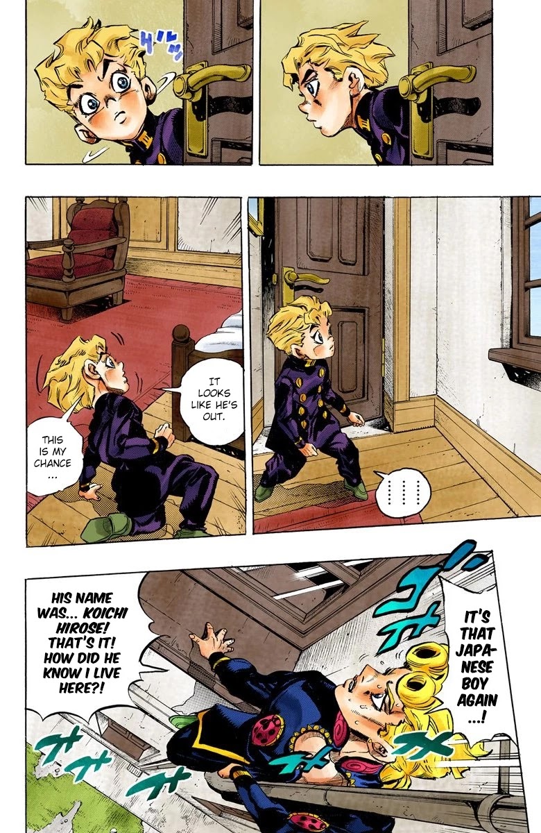 JoJo's Bizarre Adventure Part 5 - Vento Aureo (Official Colored) chapter 11 page 9