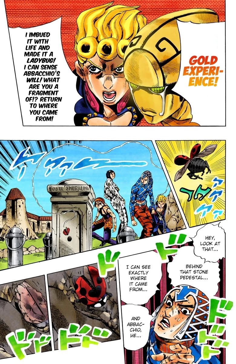 JoJo's Bizarre Adventure Part 5 - Vento Aureo (Official Colored) chapter 111 page 15
