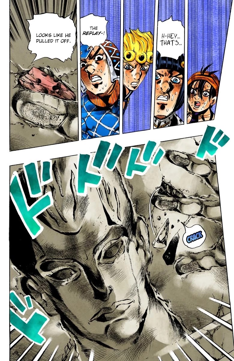 JoJo's Bizarre Adventure Part 5 - Vento Aureo (Official Colored) chapter 111 page 16