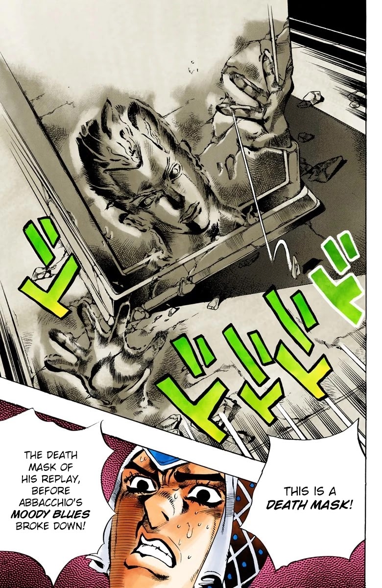 JoJo's Bizarre Adventure Part 5 - Vento Aureo (Official Colored) chapter 111 page 17