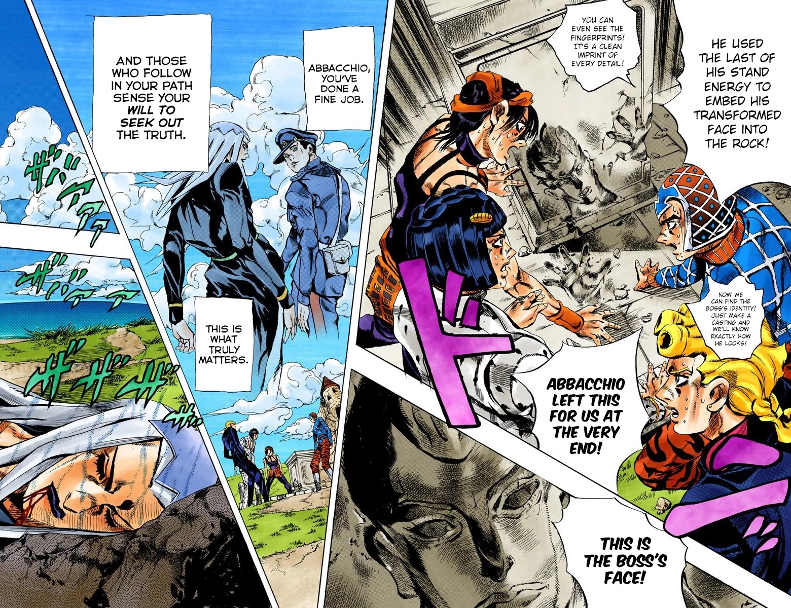 JoJo's Bizarre Adventure Part 5 - Vento Aureo (Official Colored) chapter 111 page 18