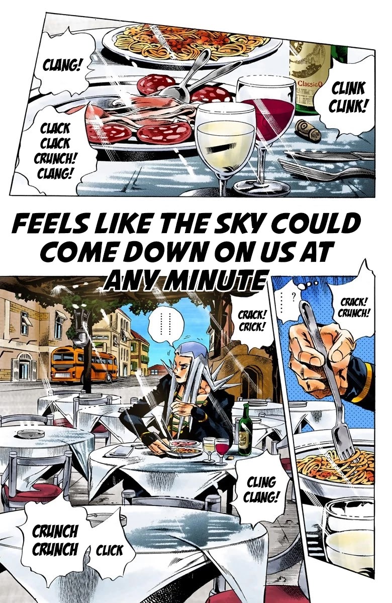 JoJo's Bizarre Adventure Part 5 - Vento Aureo (Official Colored) chapter 111 page 2