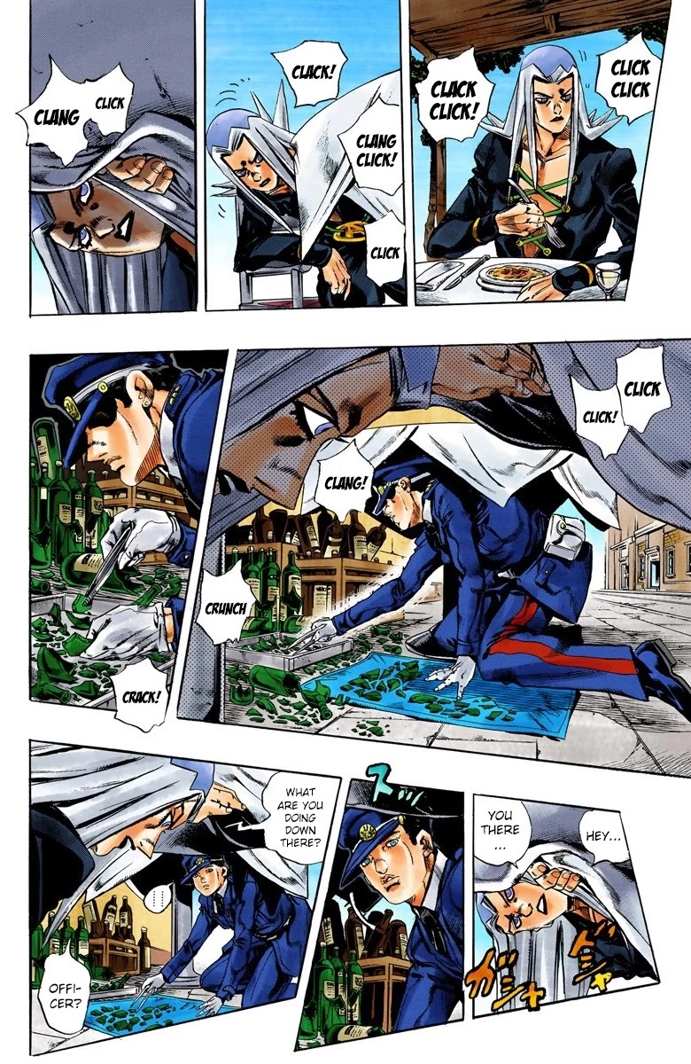 JoJo's Bizarre Adventure Part 5 - Vento Aureo (Official Colored) chapter 111 page 3