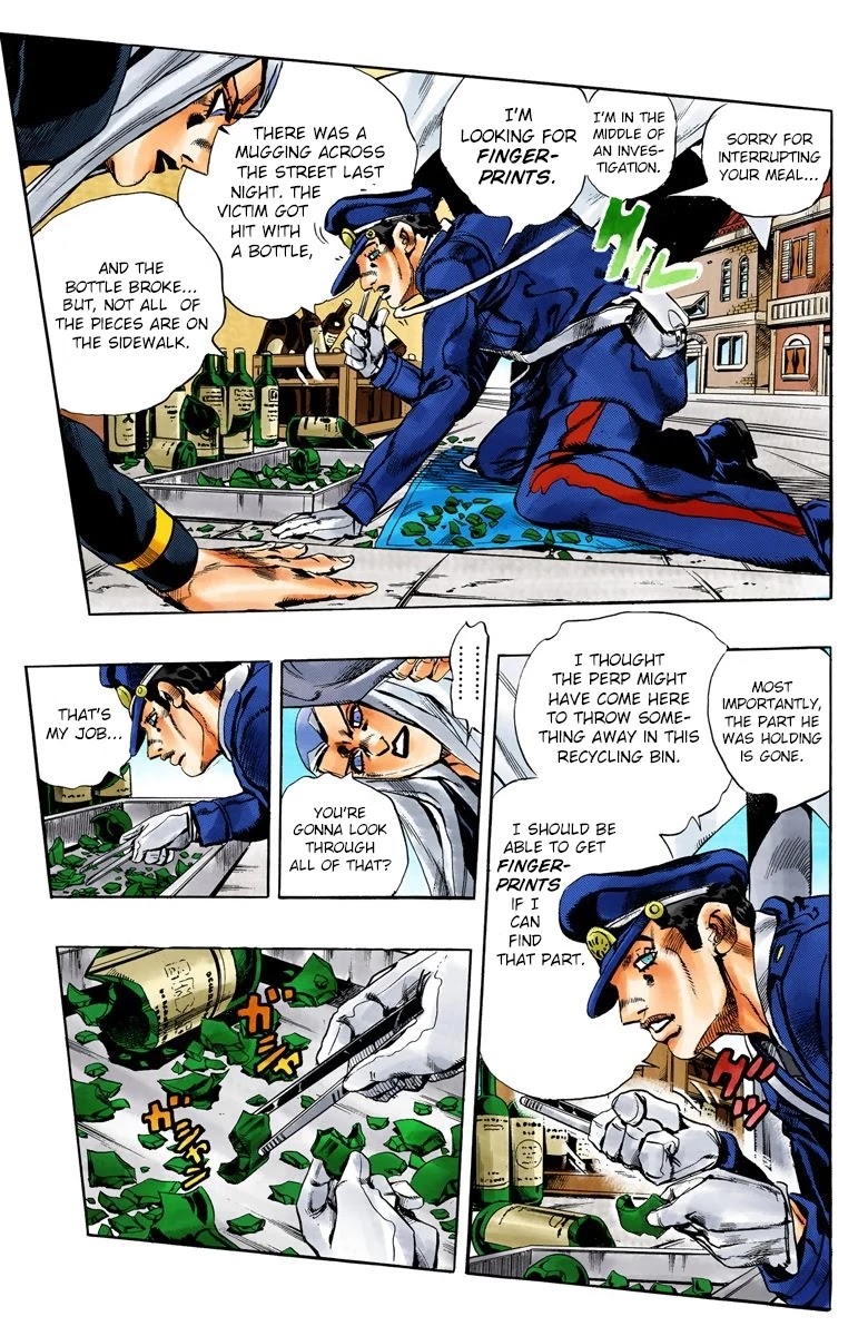 JoJo's Bizarre Adventure Part 5 - Vento Aureo (Official Colored) chapter 111 page 4