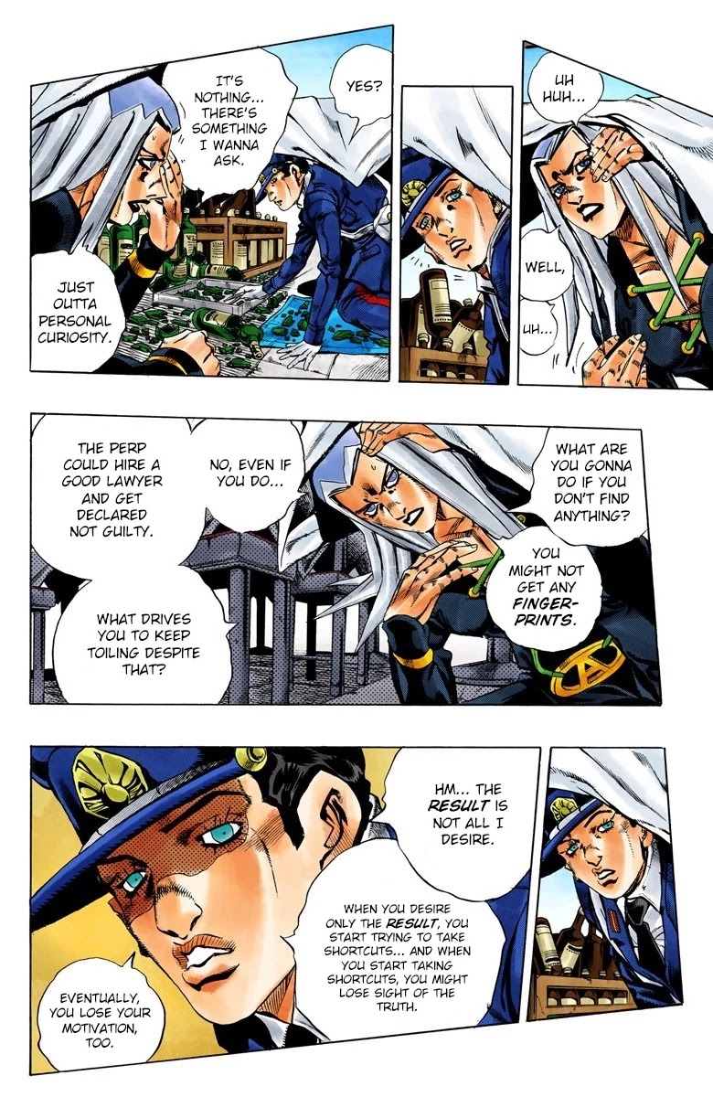 JoJo's Bizarre Adventure Part 5 - Vento Aureo (Official Colored) chapter 111 page 5