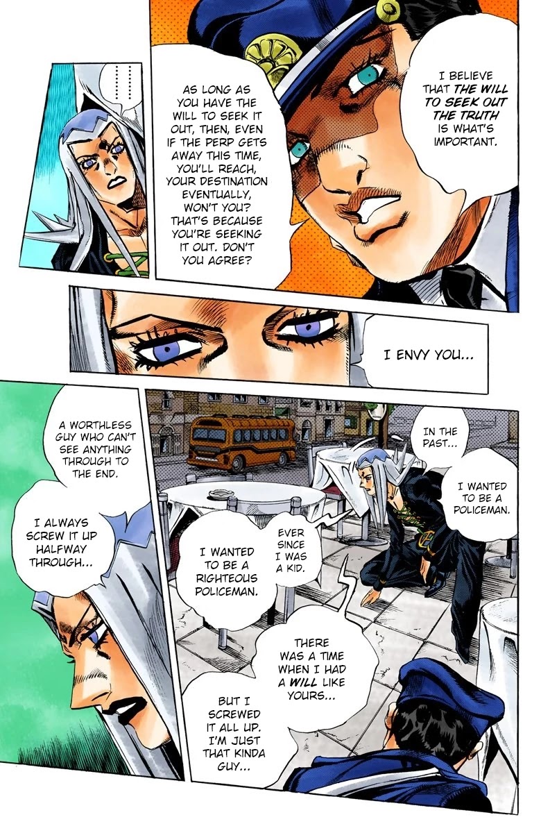 JoJo's Bizarre Adventure Part 5 - Vento Aureo (Official Colored) chapter 111 page 6