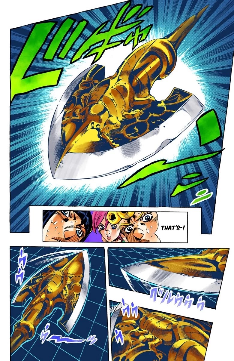 JoJo's Bizarre Adventure Part 5 - Vento Aureo (Official Colored) chapter 112 page 13