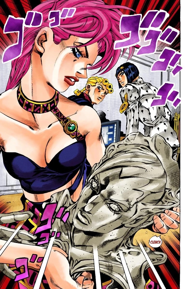 JoJo's Bizarre Adventure Part 5 - Vento Aureo (Official Colored) chapter 112 page 3