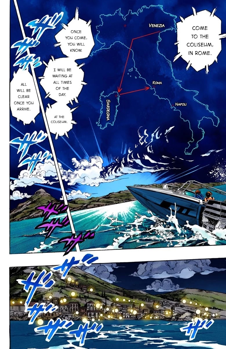 JoJo's Bizarre Adventure Part 5 - Vento Aureo (Official Colored) chapter 113 page 13