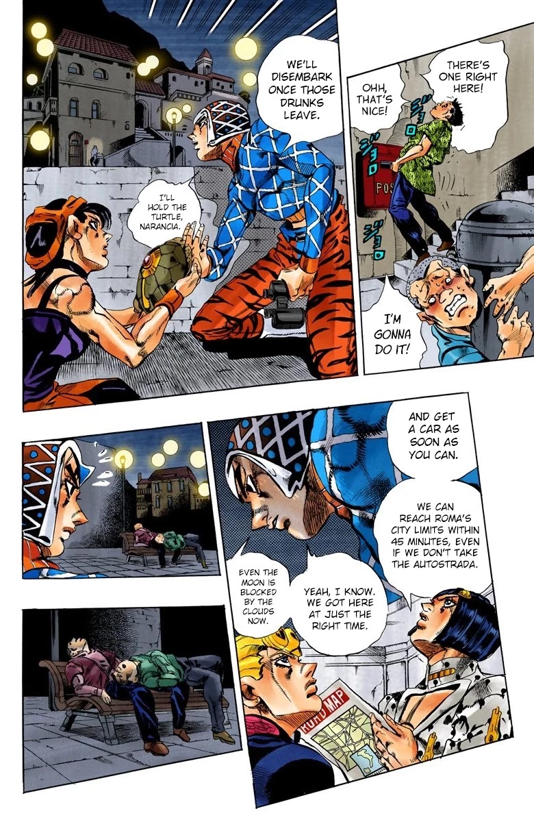JoJo's Bizarre Adventure Part 5 - Vento Aureo (Official Colored) chapter 113 page 15