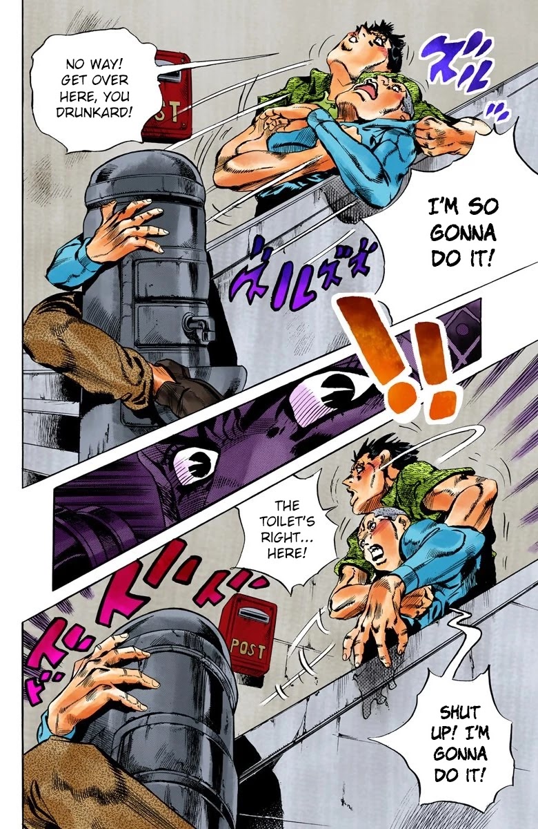 JoJo's Bizarre Adventure Part 5 - Vento Aureo (Official Colored) chapter 113 page 17