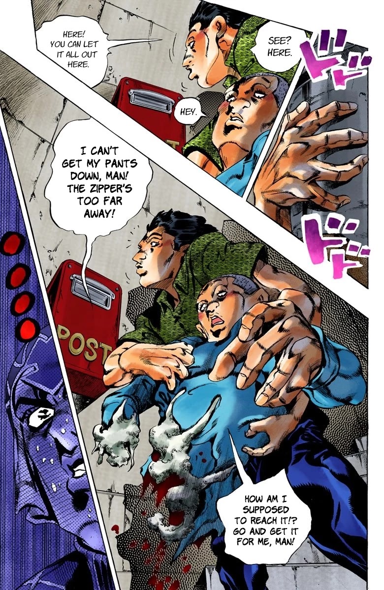 JoJo's Bizarre Adventure Part 5 - Vento Aureo (Official Colored) chapter 113 page 18