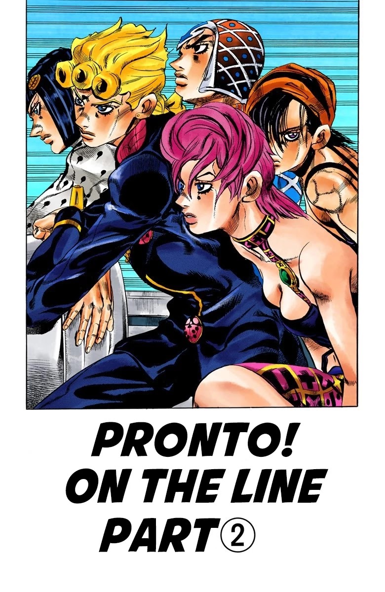JoJo's Bizarre Adventure Part 5 - Vento Aureo (Official Colored) chapter 113 page 2