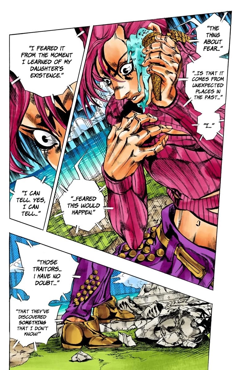 JoJo's Bizarre Adventure Part 5 - Vento Aureo (Official Colored) chapter 113 page 3