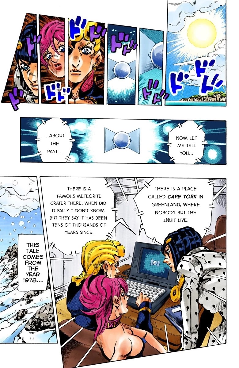 JoJo's Bizarre Adventure Part 5 - Vento Aureo (Official Colored) chapter 113 page 6