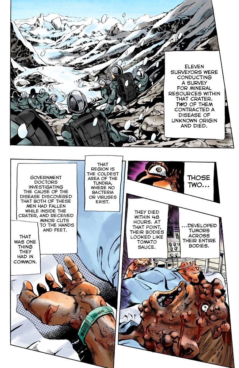 JoJo's Bizarre Adventure Part 5 - Vento Aureo (Official Colored) chapter 113 page 7