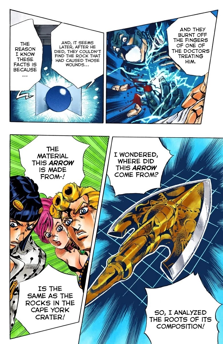 JoJo's Bizarre Adventure Part 5 - Vento Aureo (Official Colored) chapter 113 page 9