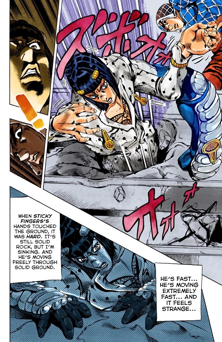 JoJo's Bizarre Adventure Part 5 - Vento Aureo (Official Colored) chapter 116 page 16