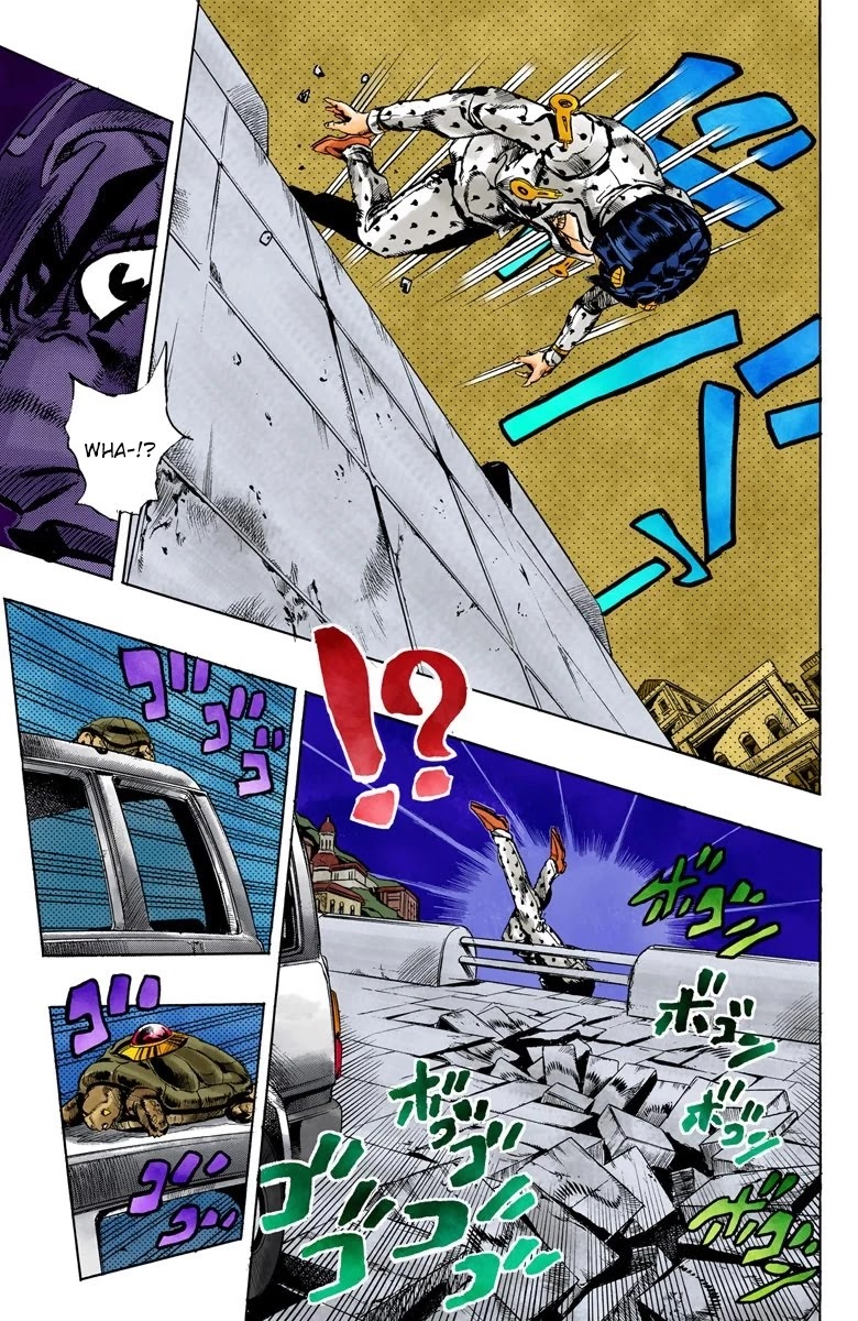 JoJo's Bizarre Adventure Part 5 - Vento Aureo (Official Colored) chapter 117 page 15
