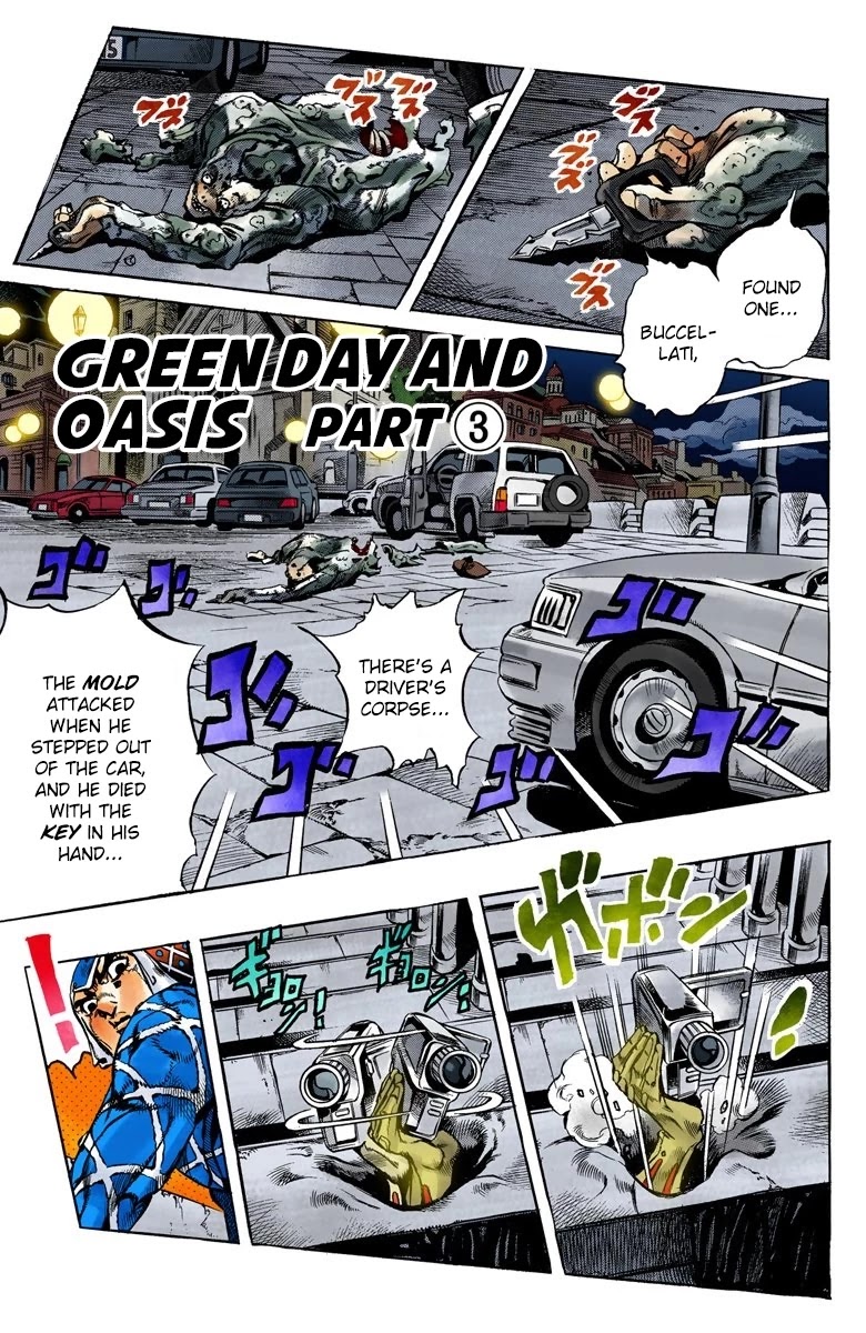 JoJo's Bizarre Adventure Part 5 - Vento Aureo (Official Colored) chapter 117 page 2