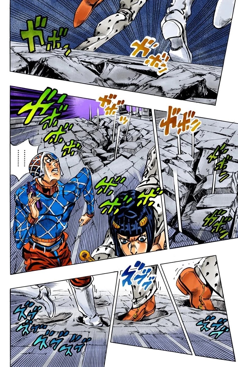 JoJo's Bizarre Adventure Part 5 - Vento Aureo (Official Colored) chapter 117 page 5