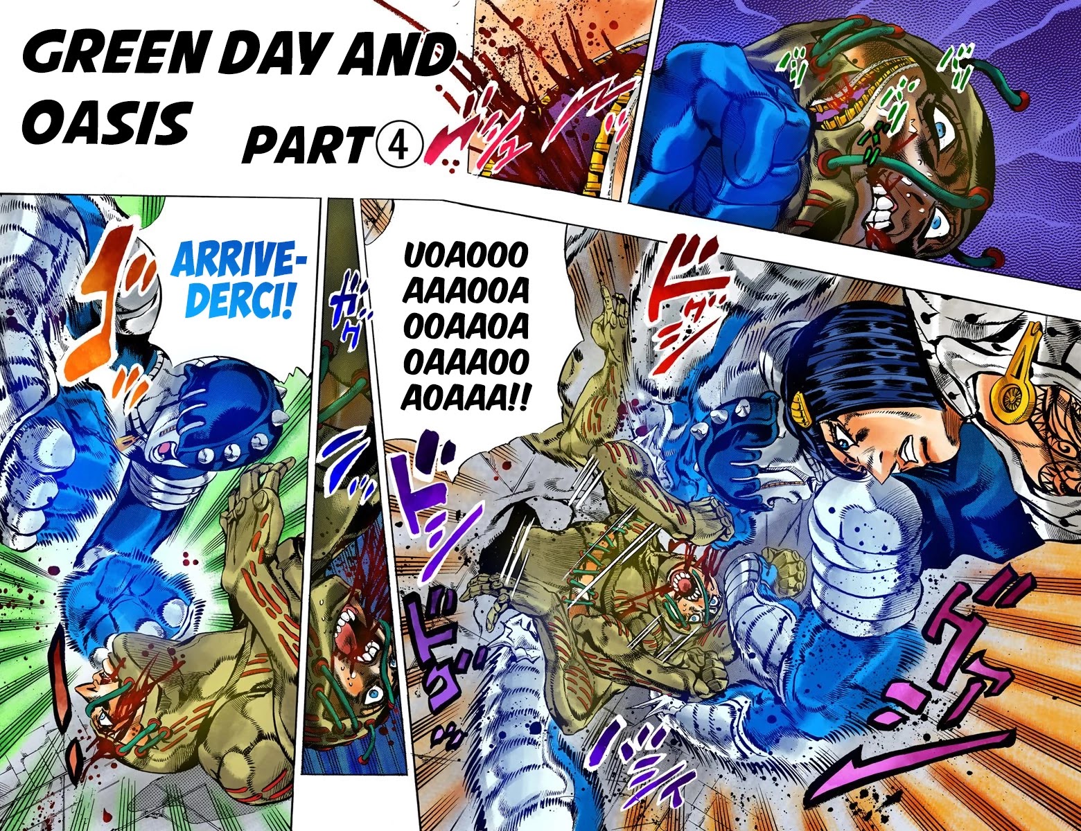 JoJo's Bizarre Adventure Part 5 - Vento Aureo (Official Colored) chapter 118 page 1