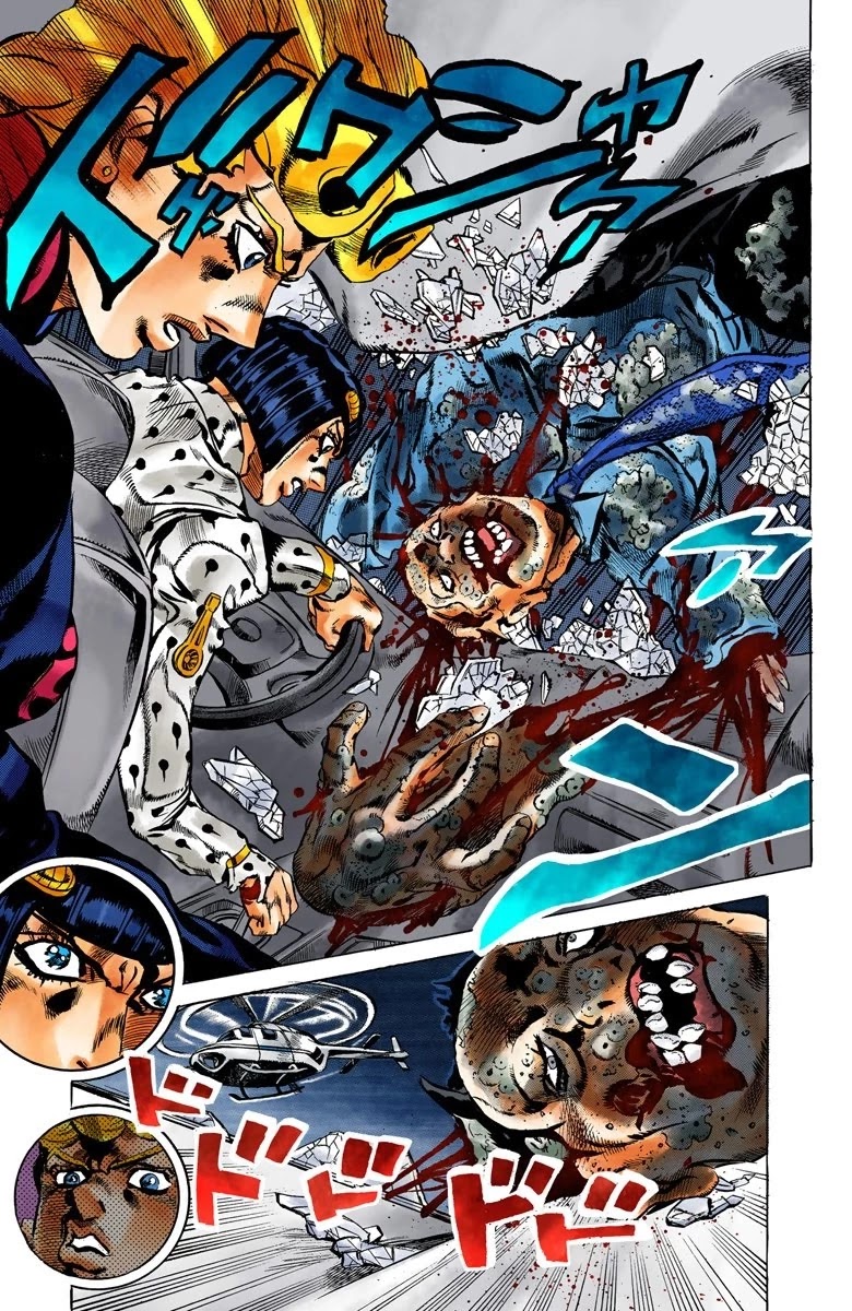 JoJo's Bizarre Adventure Part 5 - Vento Aureo (Official Colored) chapter 118 page 16